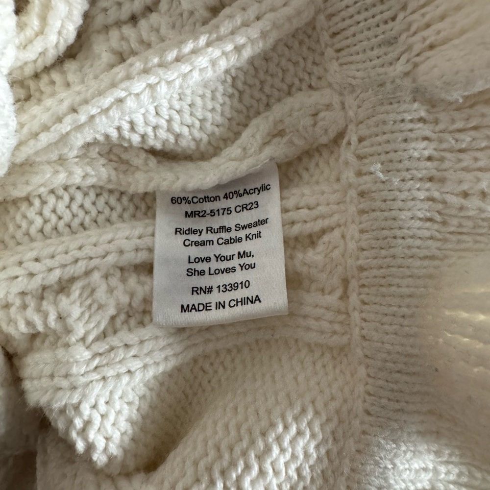 Show Me Your Mumu Ridley Ruffle Sweater - Picture 11 of 15